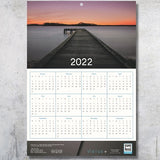 Custom Corporate Wall Calendar - Year At A Glance