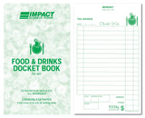 Food & Drink Docket Book in Duplicate