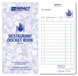 Large Restaurant Docket Book
