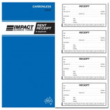 Rent Receipt Book in Duplicate Impact CS440